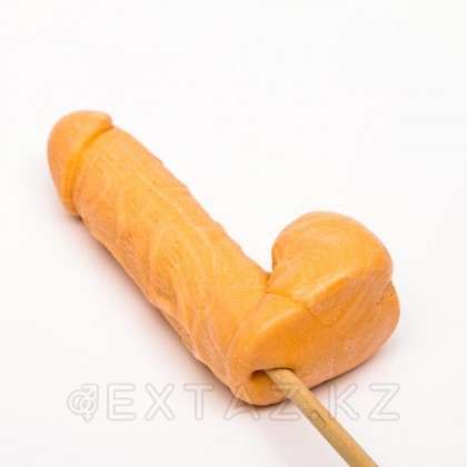 Карамель на палочке «Мега Мистер», оранжевый, 140 г от sex shop Extaz фото 4