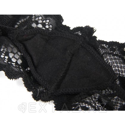 Трусики-шортики кружевные (XL-2XL) от sex shop Extaz фото 5