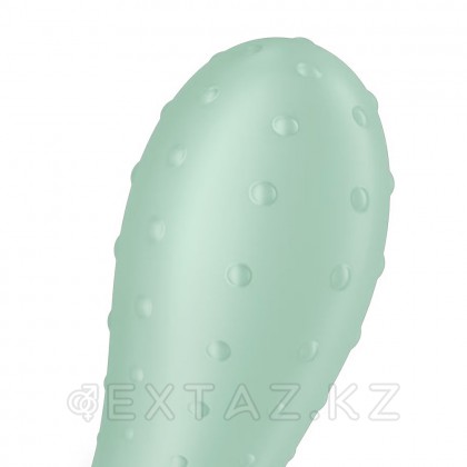 Вибратор для точки G Air Pump Vibator 3 от Satisfyer, зеленый от sex shop Extaz фото 7