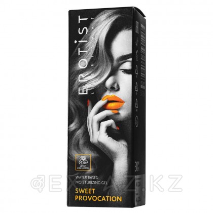 Съедобный гель Erotist Sweet provocation: со вкусом ЛИМОНА И КАРАМЕЛИ 30мл от sex shop Extaz фото 3