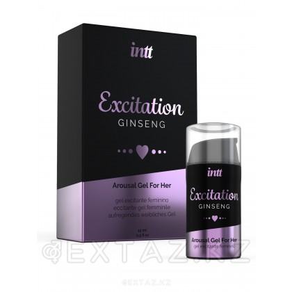 Intt Excitation - возбуждающий гель с женьшенем для женщин, 15 мл от sex shop Extaz фото 2