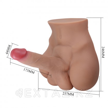 Реалистичный фаллоимитатор и мастурбатор Rhyne (анал) от sex shop Extaz фото 9