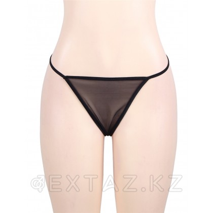 Пояс для чулок на высокой посадке Black Sexy Lace (3XL) от sex shop Extaz фото 5