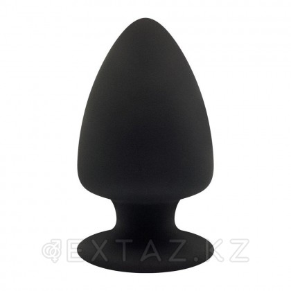 Анальный плаг черный  MODEL 1 от SILEXD (L: 13*7,2 см.) от sex shop Extaz