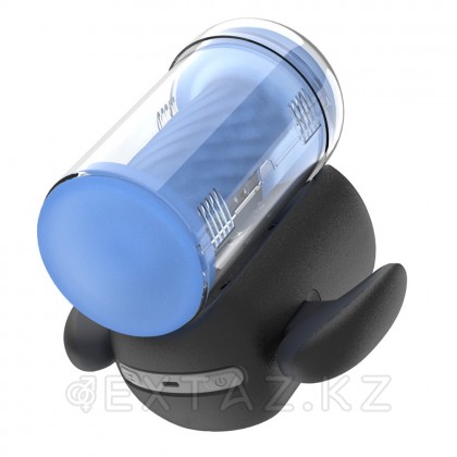 Инновационный робот-мастурбатор Black Knight с функцией пенетрации от Amovibe от sex shop Extaz фото 2