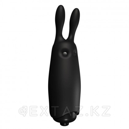Карманный вибратор-кролик Rabbit Adrien Lastic черный от sex shop Extaz фото 3