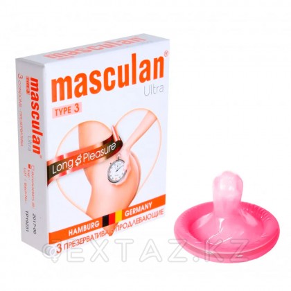 Презервативы MASCULAN 3 ULTRA продлевающий эффект, 3 шт от sex shop Extaz