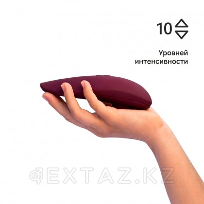Стимулятор клиторальный Womanizer Classic-2, бесконтактный, бордовый от sex shop Extaz фото 5