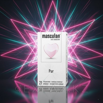 Презерватив Masculan Pur (утонченные прозрачные) 21 шт. от sex shop Extaz фото 3