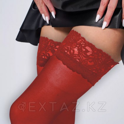 Чулки женские, красный от sex shop Extaz фото 2