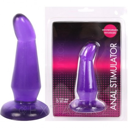 Стимулятор анальный ANAL STIMULATOR (втулка), фиолетовый от sex shop Extaz фото 2