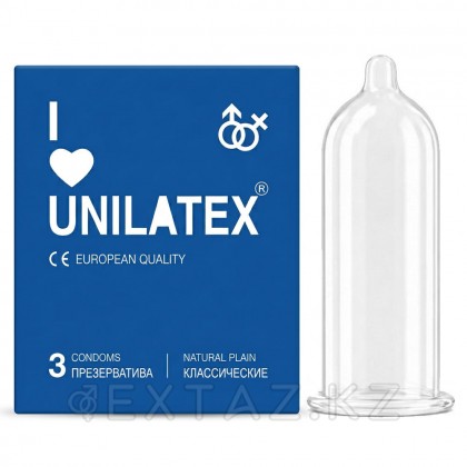Презервативы Unilatex Natural Plain/классические, 3 шт от sex shop Extaz