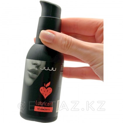 Съедобный лубрикант JUJU Клубничка 100 мл от sex shop Extaz фото 4