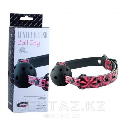 Кляп-шарик BALL GAG (красный) от sex shop Extaz фото 2