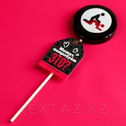 Леденец с печатью на палочке «Стиль собачки» (со вкусом колы) 25 г. от sex shop Extaz