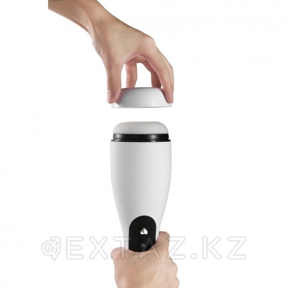 Инновационный мастурбатор Good night с имитацией орального секса Amovibe (белый) от sex shop Extaz фото 8