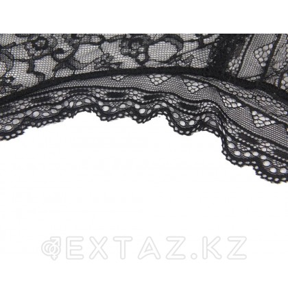 Трусики бразилиана Floral Lace черные (размер M-L) от sex shop Extaz фото 9