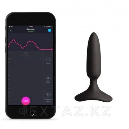 Анальная вибропробка Hush 2 второго поколения с управлением на расстоянии от Lovense (XS: 25*120 мм.) от sex shop Extaz фото 9