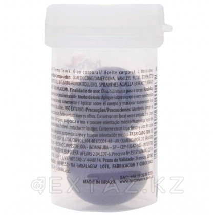 Лубрикант TERM SHOCK в виде 2-х шариков с разогревающе-покалывающим эффектом от sex shop Extaz фото 3