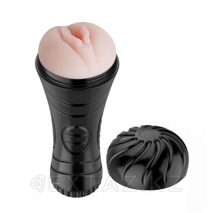 Мастурбатор в тубе - вагина с пультом от sex shop Extaz