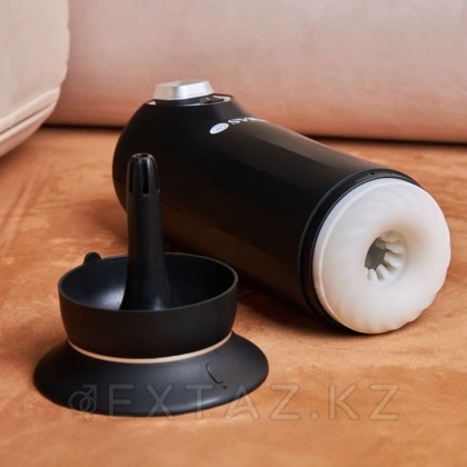 Мастурбатор SVibe Ikon JET 3-в-1: вибрация, подогрев, имитация фрикций от sex shop Extaz фото 11