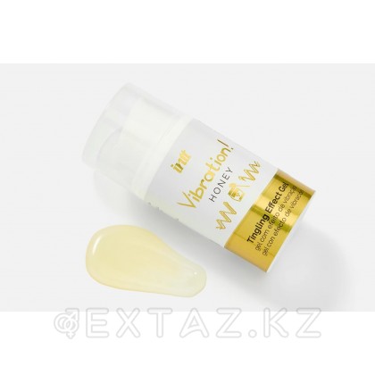 Возбуждающий гель с эффектом вибрации Vibration! HONEY (мёд) от INTT 15 мл от sex shop Extaz фото 10