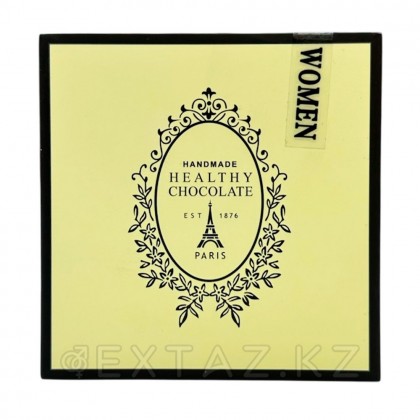 Возбуждающий шоколад Healthy chocolate Paris для женщин, 10 шт от sex shop Extaz