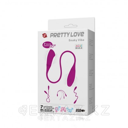 Двусторонний вибратор Pretty love перезаряжаемый от sex shop Extaz фото 2