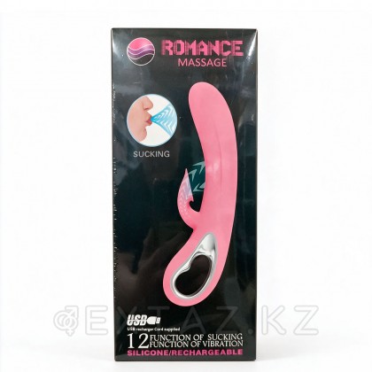Вибратор Romance Massage с клиторальной стимуляцией, розовый от sex shop Extaz фото 3