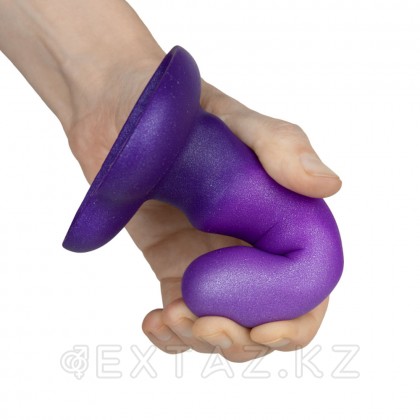 Нереалистичный дилдо Unicorn Mini Purple (12,5*3,5 см) от sex shop Extaz фото 11