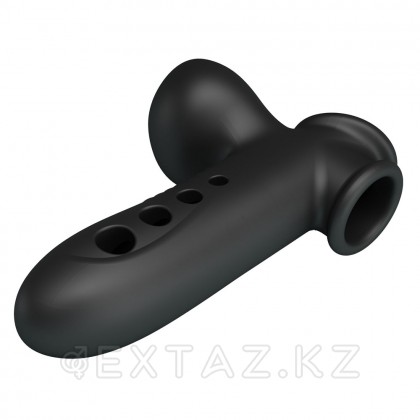 Насадка на пенис с эффектом расширения «Pretty Love Airbag Penis Sleeve Tyronn» черная от sex shop Extaz фото 7