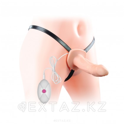 Полый страпон с вибрацией (Unisex) от sex shop Extaz