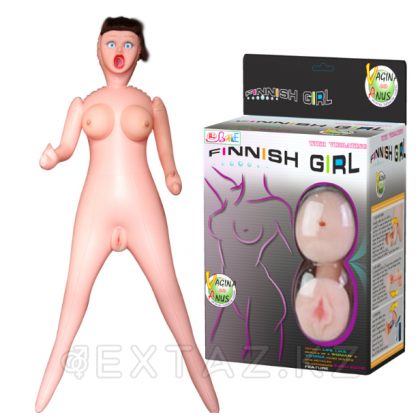 Секс кукла Finish girl с вибрацией и голосовым сопровождением от sex shop Extaz фото 2