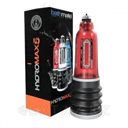 Гидропомпа BATHMATE - Hydromax-5 (красный) от sex shop Extaz