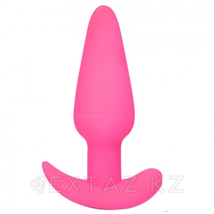 Анальная пробка Bang! 21X Remote Control Vibrating Silicone Butt Plug с пультом дистанционного управления, розовый, 10.4х3 см от sex shop Extaz