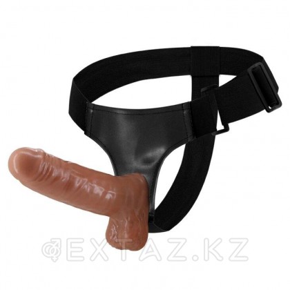 Страпон с вибрацией и пультом управления Passionate harness (16*4) от sex shop Extaz фото 4
