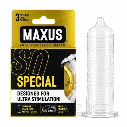 Презервативы точечно-ребристые MAXUS AIR Special №3 от sex shop Extaz