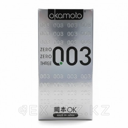 Презервативы Okamoto 0.03 platinum ultra-thin condom 12 шт. от sex shop Extaz