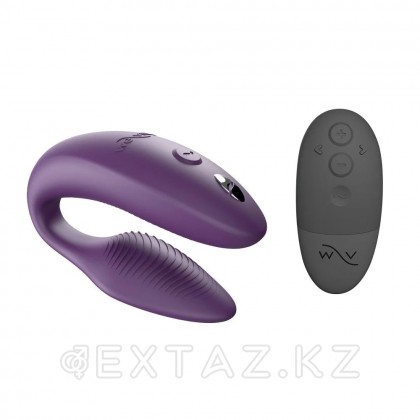 Вибратор для пар We-Vibe Sync 2 фиолетовый (в комплекте батарейка для пульта) от sex shop Extaz фото 4
