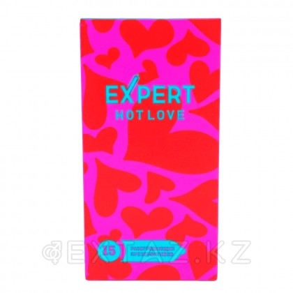 Презервативы EXPERT Hot Love, с разогревающим эффектом, 15 шт от sex shop Extaz