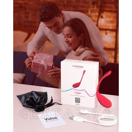 Фрикционное виброяйцо Vulse Lovense с управлением через приложение, работающее в режиме Handfree от sex shop Extaz фото 3