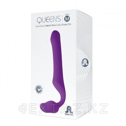 Безремневой страпон Queens от Adrien Lastic, M, фиолетовый от sex shop Extaz фото 6