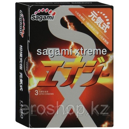 Презервативы SAGAMI Energy 3шт. (оральные) от sex shop Extaz