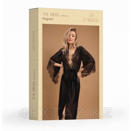 Элегантный пеньюар с отделкой кружевом (Muse) (S/M) от sex shop Extaz фото 2