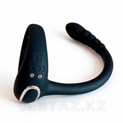 Эрекционное кольцо со стимуляцией простаты от sex shop Extaz фото 2