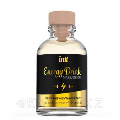 Intt Energy Drink Massage Gel - Съедобный массажный гель для интимных зон, 30 мл от sex shop Extaz