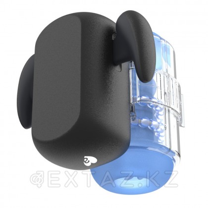 Инновационный робот-мастурбатор Black Knight с массажем бусинами от Amovibe от sex shop Extaz фото 6