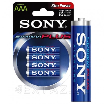 Батарейки Sony Stamina Plus AAA (4шт) от sex shop Extaz фото 3