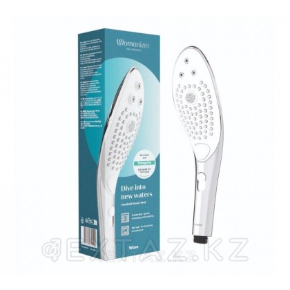 Насадка для душа Womanizer Wave, серебристая от sex shop Extaz фото 2