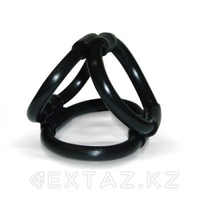 Эрекционное кольцо Tri Ring Cock Cage от sex shop Extaz